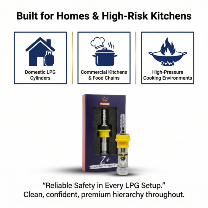 Z Plus - LPG Gas Safety Device Auto Gas Cut-Off Technology