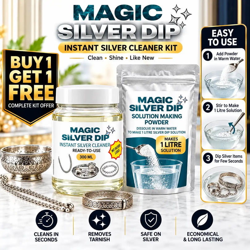 MAGICLOCK™ INSTANT SILVER CLEANING DIP (BUY 1 GET 1 FREE)