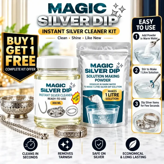 Magic Silver Dip – Instant Silver Cleaner [300 ML] - Image 4