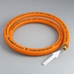 Magic Lock Gold Suraksha LPG Safety Hose 1.5 M – Built-in Auto-Lock Nano Safety Device, ISI & BIS Certified, 5-Year Warranty + ₹50L Insurance - Image 2