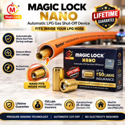 Nano – Auto Gas leak Cut Off Technology