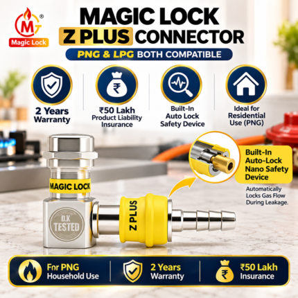Z+ PNG Gas Safety Device Auto Gas Cut-Off Technology